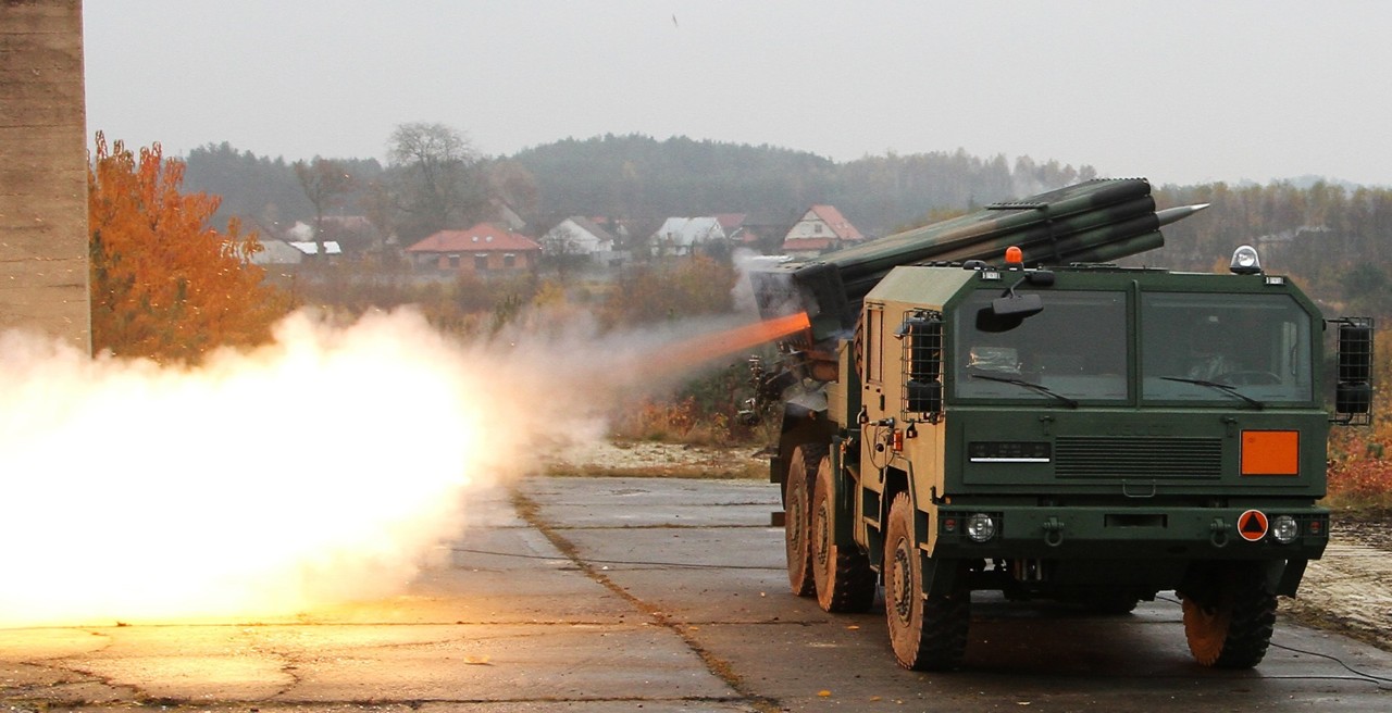 WR-40 Langusta Polish 122mm MRL (B)